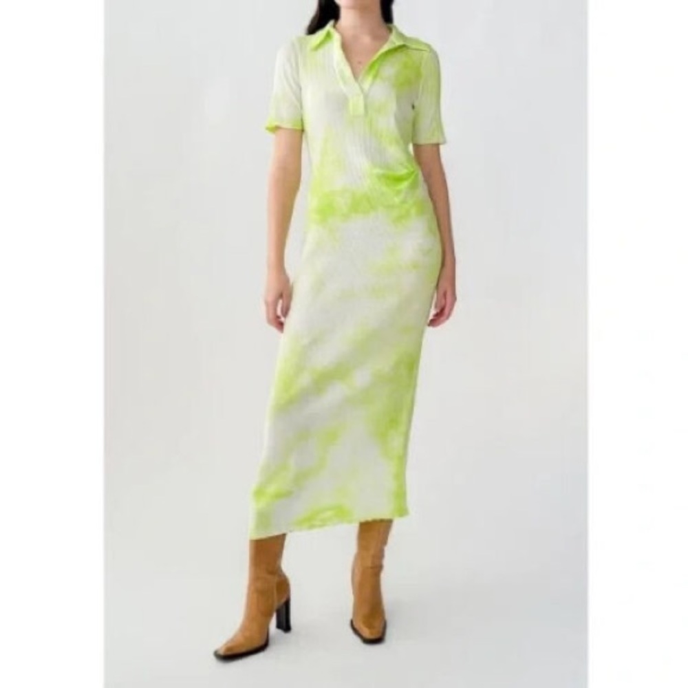 HELMUT LANG POLO MIDI DRESS